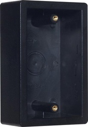 [CM-34BL] Single Gang Surface Mounting Box, Double Walled, Flame And Inpact Resistant