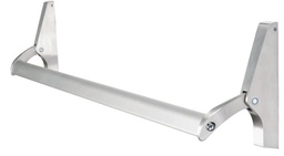 [1185C28] Dorex Concealed Vertical Rod Exit Device Crossbar,Aluminum, non-handed