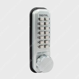 [2200SC] Digital Lock Deadbolt model, surface mounted, 11⁄8″ (28 mm) backset Model Satin Chrome