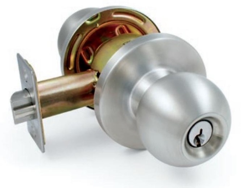 [TL53BC32D] Dorex TL53BC32D Grade 2 Entrance Knobset Satin Stainless Steel