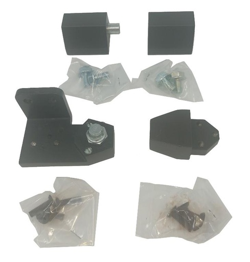 [J2601-DU] Dorex Door Pivot Sets 1/8: Recessed Jamb Mount Right Hand (3⁄4″ Offset) Duranodic Brown
