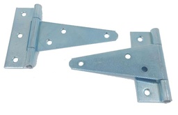 [1609ZP4] Pair of Heavy Tee Hinge 4" w/ Fixed Pin