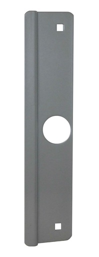 [LP-312-SL] Latchgard LP-312-SL 2-5/8 X 12" Adams Rite Latch Lock Protector - Silver Coated 