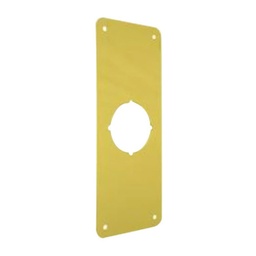 [RP-13509-605] Don-jo Remodeler Plate RP 13509 - Polished Brass