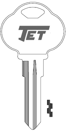 [CLB14-NP] Ilco CLB14-NP Club Key Blank 1591N