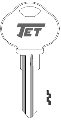 [CB2-NP] Jet 1573B Club Key Blank CB2