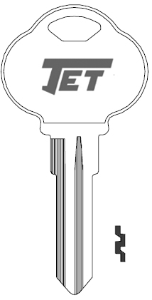 [CB4-NP] Jet 1573D Club Key Blank CB4