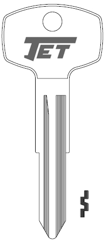 [DA21-NP X10] Jet X7 Nissan Key Blank DA21