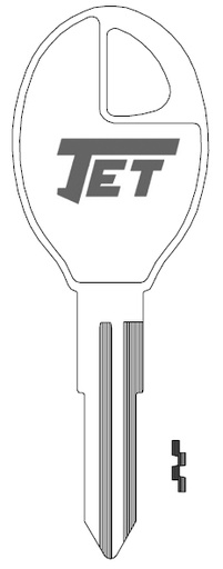 [DA31-NP X210] Jet X210 Nissan Key Blank DA31