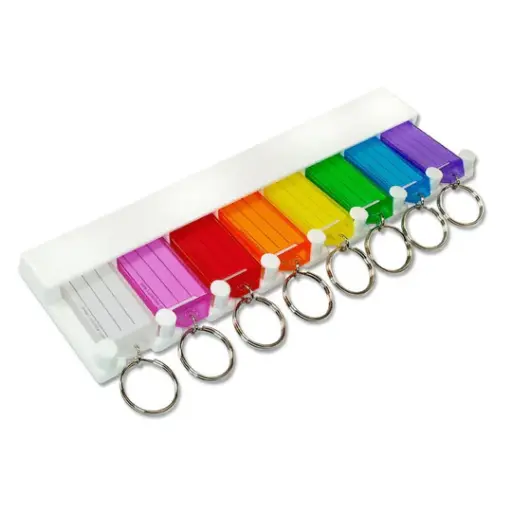 [60580] Lucky Line 8 Key Tag Rack