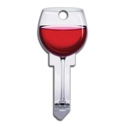 [B108W] Lucky Line Wine Key Shape WR5 Keyway