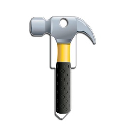 [B122S] Hammer Key Shape SC1 Keyway