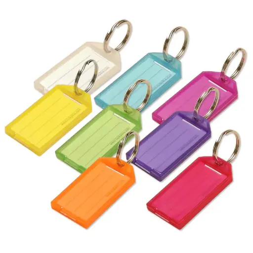 [60502] Lucky Line ID Tag W/Split Ring