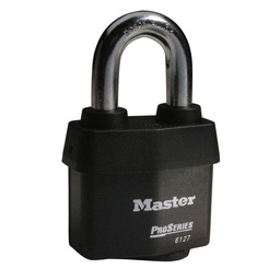 [6127KALJ W1 3252] Master Lock 6127KALJ Pro Series® Laminated Steel Rekeyable Pin Tumbler Padlock keyed To W1 - 3252
