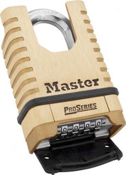 [1177] Master Lock 1177 ProSeries® Shrouded Brass Resettable Combination Padlock