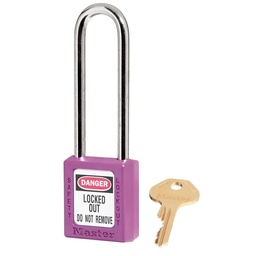 [410LTPRP] Master Lock 410LTPRP Purple Zenex™ Thermoplastic Safety Padlock