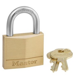 [140KAD 1G028] Master Lock 140 Brass Solid Body Padlocks